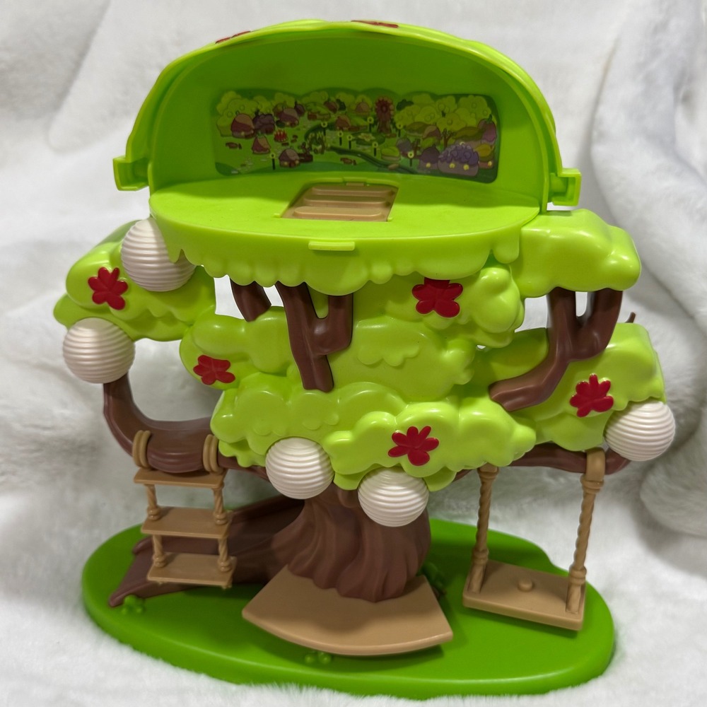 Bluey Treehouse Playset with Slide Swing and Secret Clubhouse Green Brown